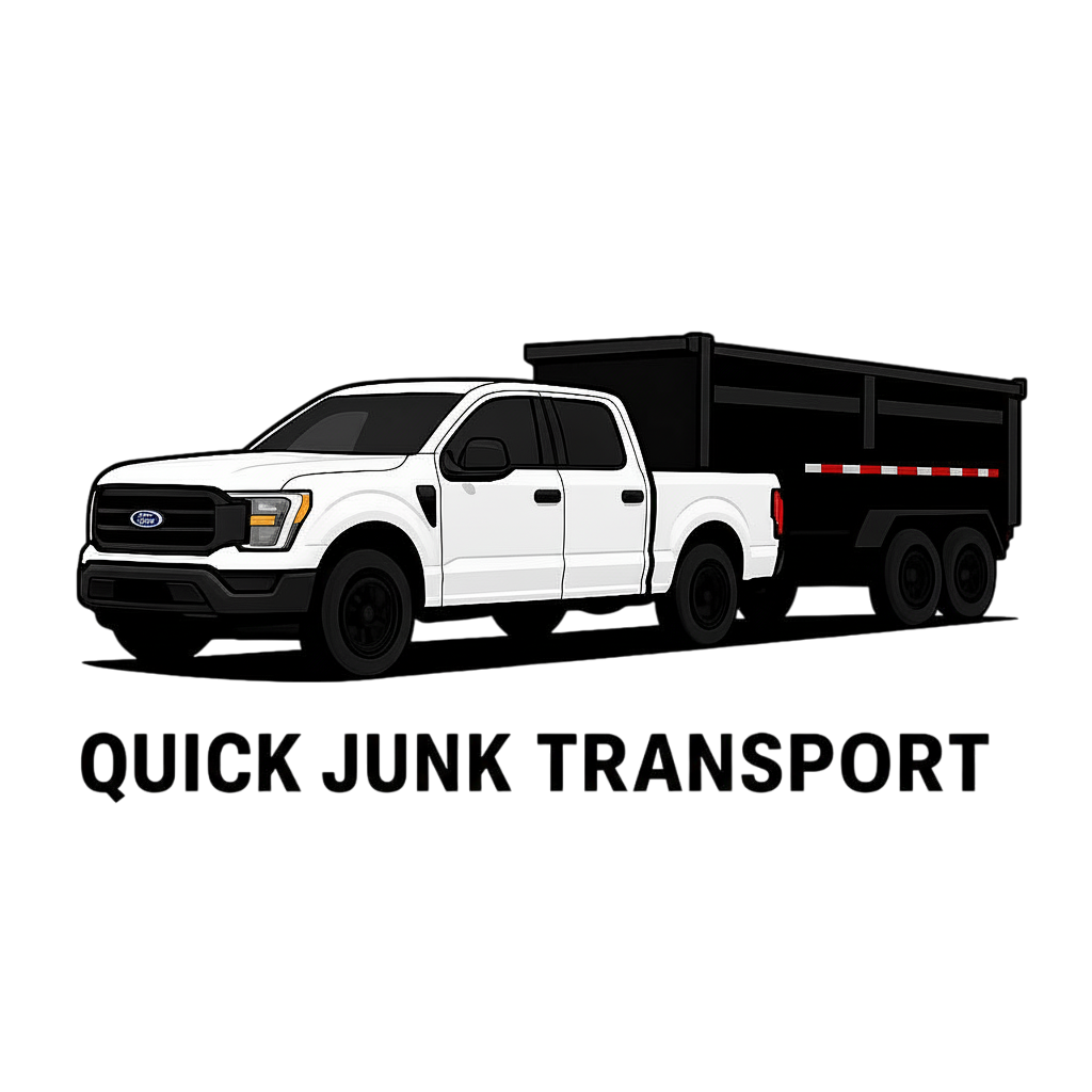 Quick Junk Transport Logo